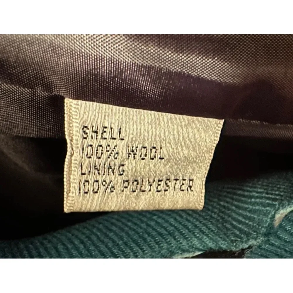 Talbot Petite Black Pure Wool Lined Italian Fabric Blazer Jacket Size 10P - Picture 11 of 11